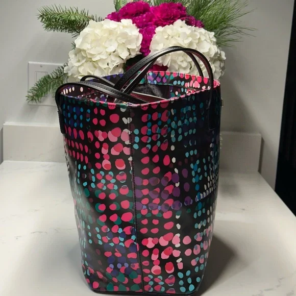 Kate Spade Multicolor Polka Dot Tote - Picture 4 of 14
